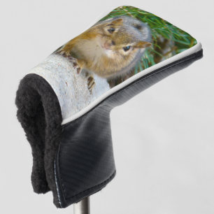 Funda Para Palo De Golf Cute Chipmunk Tiene La Vista En Ti