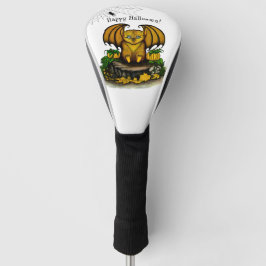 Funda Para Palo De Golf Cute Halloween Bat