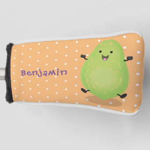 Funda Para Palo De Golf Cute kawaii papaya paw personalizado ilustracion