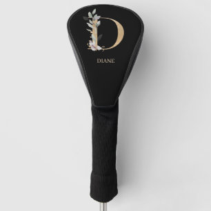 Funda Para Palo De Golf D Monograma Cubierta personalizada de cabezal de g
