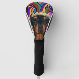 Funda Para Palo De Golf Dachshund