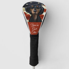 FUNDA PARA PALO DE GOLF DACHSHUND