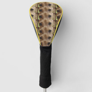 Funda Para Palo De Golf Dachshund Cream eyes
