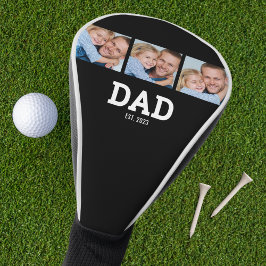 Funda Para Palo De Golf Dad Established Modern Bold Black 3 Photo