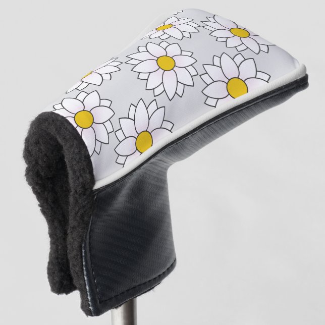 Funda Para Palo De Golf Daisy Putter (Anverso 3/4)