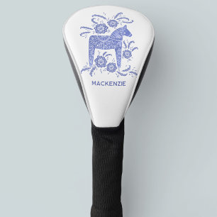 Funda Para Palo De Golf Dala Blue sueca personalizada