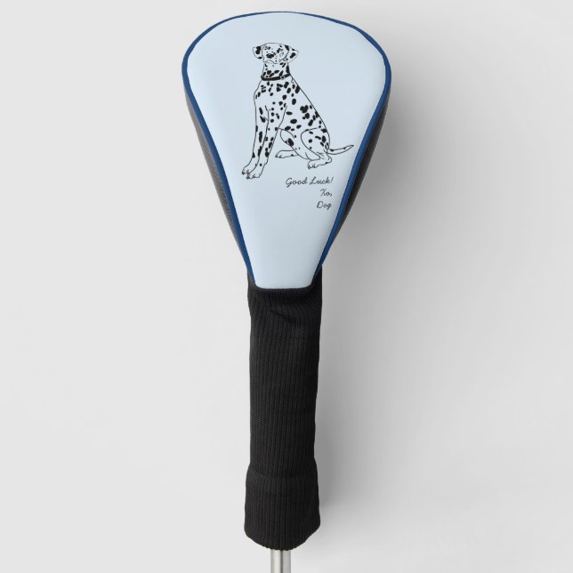 Funda Para Palo De Golf dálmata (Anverso)