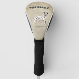 Funda Para Palo De Golf Dalmatia Dog Lover Cream Personal