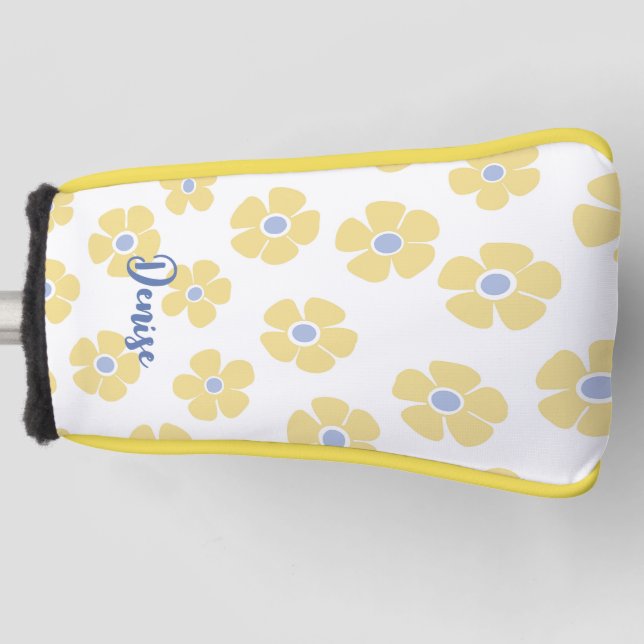 Funda Para Palo De Golf Damas de Yellow Daisies