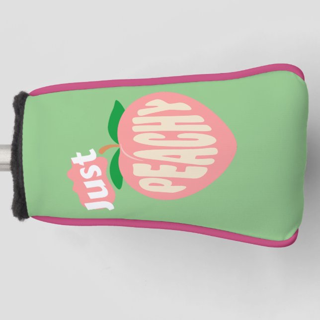 Funda Para Palo De Golf Damas "Just Peachy" Putter (Anverso)