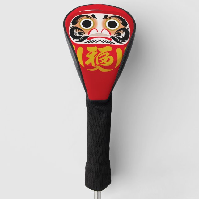 Funda Para Palo De Golf Daruma doll (traditional Japanese good luck charm) (Anverso)