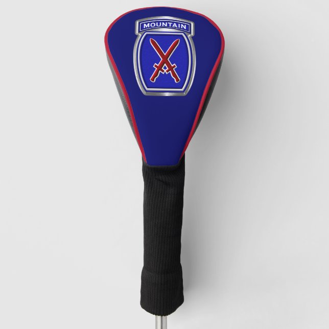 Funda Para Palo De Golf Décima División de Montañas   (Anverso)