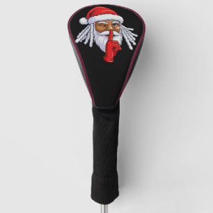 Funda Para Palo De Golf Decoración de fiesta de Navidad de Santa Claus afr