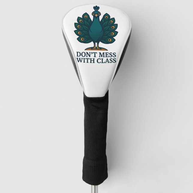 Funda Para Palo De Golf Defectos y Flores (Anverso)