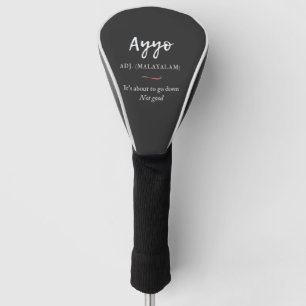 Funda Para Palo De Golf definición de malayalam tshirt ayyo