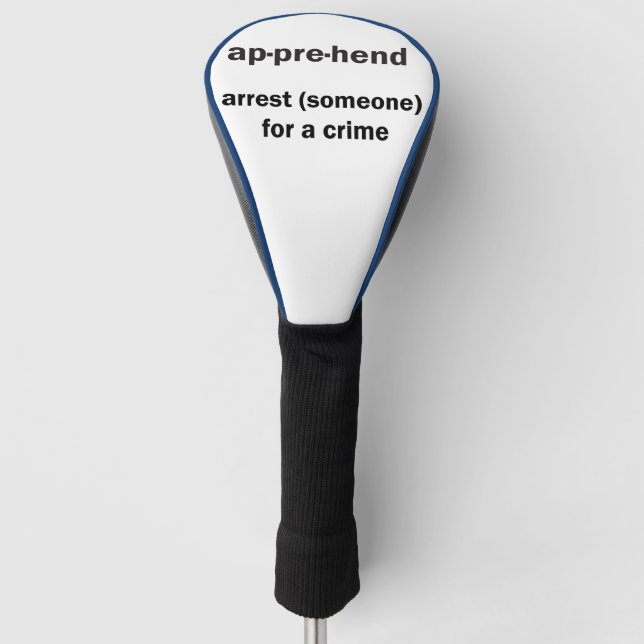 Funda Para Palo De Golf Definiciones legales (Anverso)