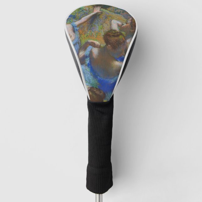 Funda Para Palo De Golf Degas Blue Dancers Pastel Fine Art Masterpiece (Anverso)