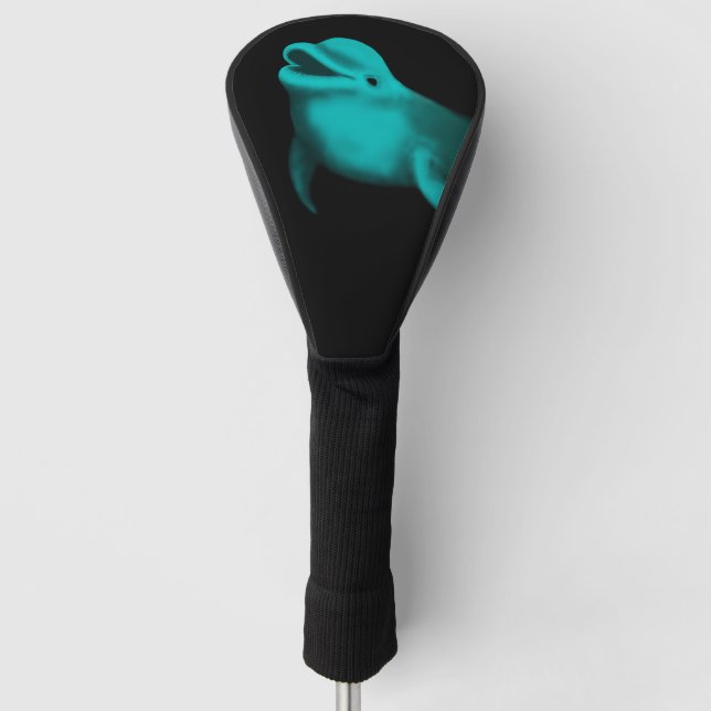 Funda Para Palo De Golf Delfín afortunado (Anverso)