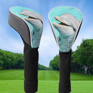 Funda Para Palo De Golf Delfín Sonriente Feliz