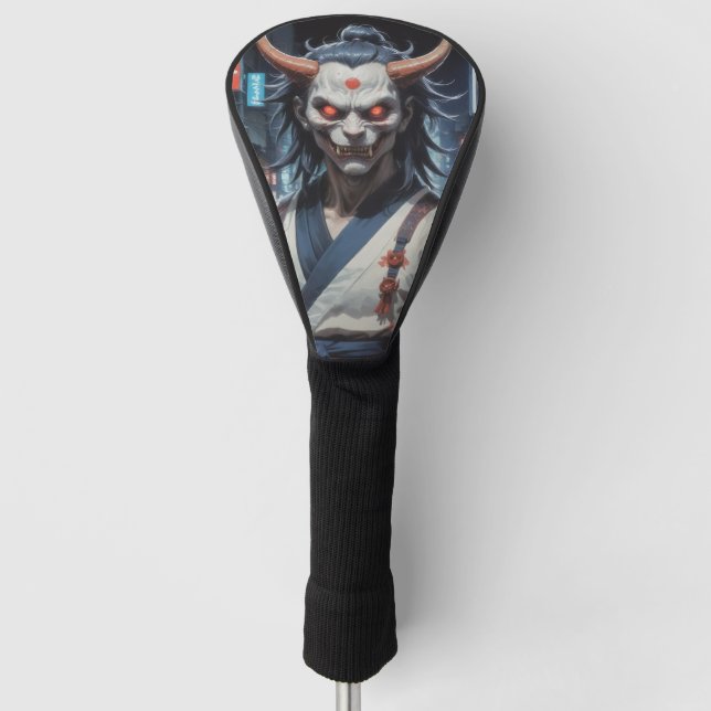 Funda Para Palo De Golf Demon Samurai (Anverso)