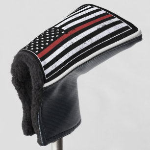 Funda Para Palo De Golf Departamento de Bomberos de la Bandera de Estados 