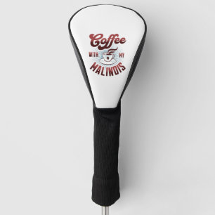 Funda Para Palo De Golf descanso para el café con un malinois belga, diver