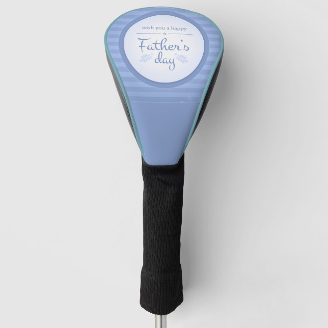 Funda Para Palo De Golf desear feliz día de los padres (Anverso)