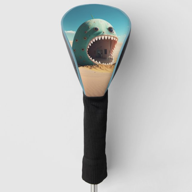 Funda Para Palo De Golf Desert monster house (Anverso)