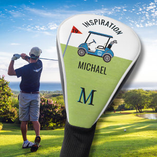 Funda Para Palo De Golf Día 19 divertido del carrito personalizado