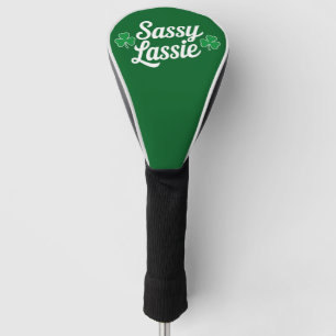 Funda Para Palo De Golf Día de los Sassy Lassie Funny Irlandés