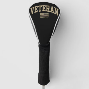 Funda Para Palo De Golf Día de los Veteranos Veterano Estados Unidos Ameri