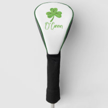 Día de San Patricio Golfista Personalizado Deporte
