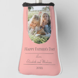 Funda Para Palo De Golf Día del padre de la foto moderna en arco | Coral