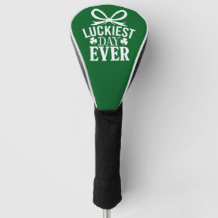 Funda Para Palo De Golf Día más afortunado jamás Día de San Patricio Irlan