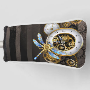 Funda Para Palo De Golf Diales de vapor con libélula