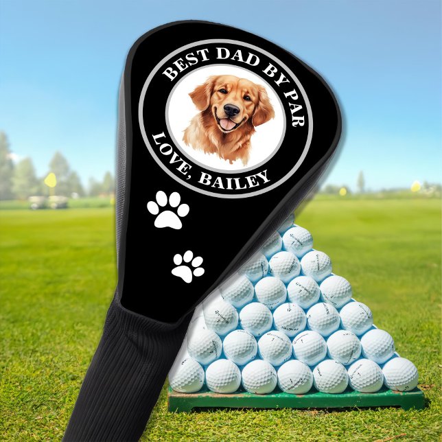 Funda Para Palo De Golf Dibujo personalizado de perro con recuperador de o (Subido por el creador)
