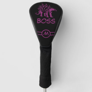 Funda Para Palo De Golf Dino morado Stegosaurus Dinosaurio