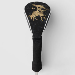 Funda Para Palo De Golf Diosa zodiaca   Astrología del Tauro de Oro Cósmic