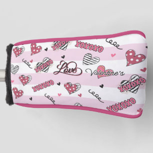 Funda Para Palo De Golf Diseñado por El día de San Valentín XOXO