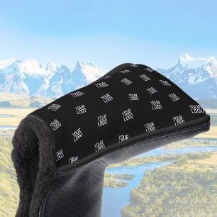 Funda Para Palo De Golf Diseño arreglado al azar, logotipo comercial o ima