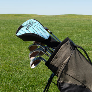 Funda Para Palo De Golf Diseño Art Deco Azul