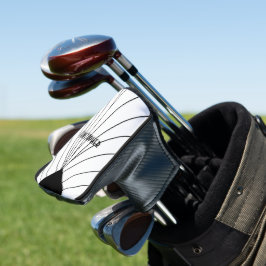 Funda Para Palo De Golf Diseño Art Deco Blanco