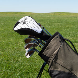 Funda Para Palo De Golf Diseño Art Deco Blanco
