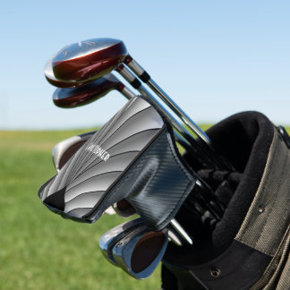 Funda Para Palo De Golf Diseño Art Decó Gris