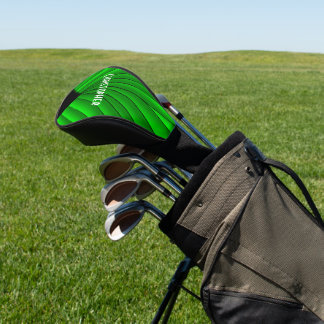 Funda Para Palo De Golf Diseño Art Deco Verde