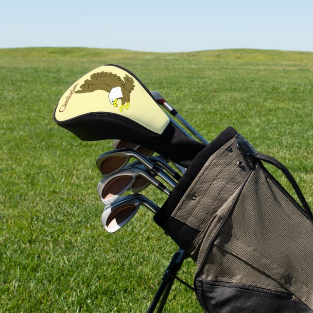 Funda Para Palo De Golf Diseño de águila calva (In Situ)