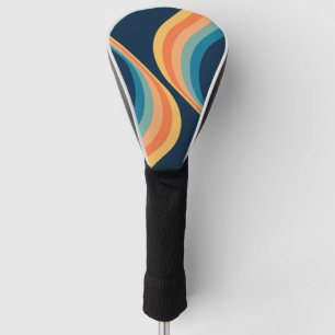 Funda Para Palo De Golf Diseño de alas de estilo retro colorido
