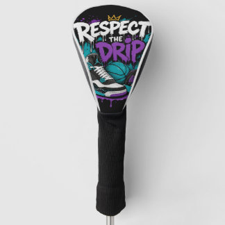 Funda Para Palo De Golf Diseño de Baloncesto Respect The Drip