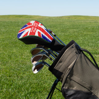 Funda Para Palo De Golf Diseño de bandera de la bandera de la unión