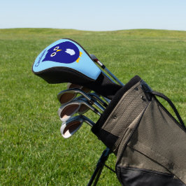 Funda Para Palo De Golf Diseño de búho azul